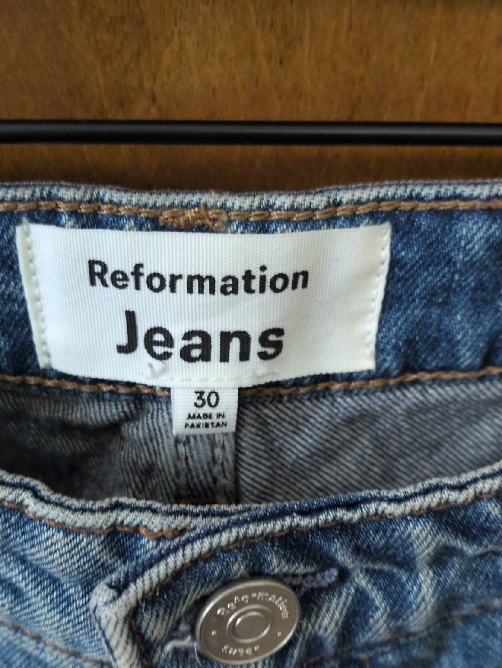 Reformation Wilder Jeans 30 - Picture 2 of 8